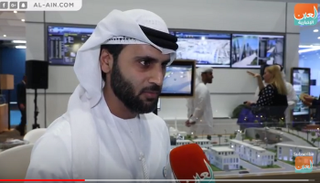 المهندس خالد المزروعي، مدير قسم التصميم في مركز المتابعة والتحكم