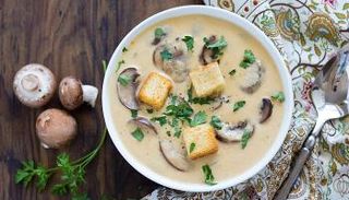 الفطر الأبيض وجبة غذائية بفوائد صحية