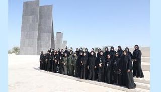 وفد وزارة الدفاع في واحة الكرامة