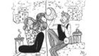 حب تحت القصف.. رسومات تعكس الجانب الآخر من الغوطة الشرقية