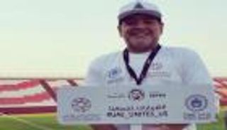 مارادونا يشارك في فعاليات اليوم الرياضي الوطني بالإمارات
