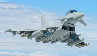 طائرة مقاتلة من طراز "يوروفايتر تايفون"