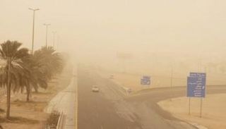 موجة أتربة في السعودية - أرشيفية