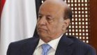 هادي يثمن جهود التحالف العربي لدحر التمرد والإرهاب باليمن