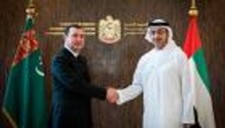 عبدالله بن زايد يستقبل نائب رئيس وزراء تركمانستان