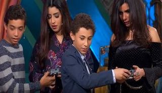 آيتن عامر خلال حلقة "تعاشب شاي"