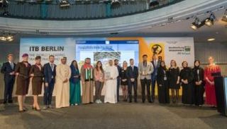 وفد دائرة الثقافة والسياحة-أبوظبي المشارك في بورصة برلين