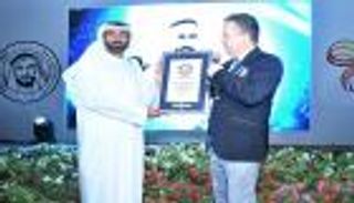 شركة إماراتية تدخل موسوعة جينيس بأكبر شاشة عرض جوية