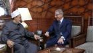 قطان لشيخ الأزهر: العالم كله يشهد جهودك في تعزيز السلام 