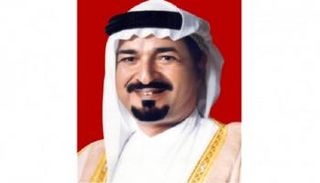 الشيخ حميد بن راشد النعيمي عضو المجلس الأعلى حاكم عجمان