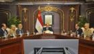 بالصور.. السيسي بمقر الداخلية قبل يومين من انتخابات الرئاسة