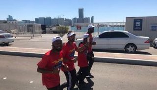 شعلة الأولمبياد الخاص تطوف أبوظبي بمشاركة مطر وخصيف