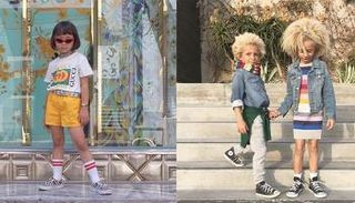 أطفال فاشينستا على أنستقرام