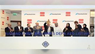 مراسم بدء تداول أسهم ديبا المحدودة وناسداك دبي بالدرهم الإماراتي