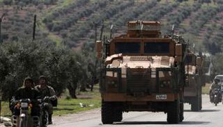 دخول القوات التركية لمدينة عفرين - رويترز