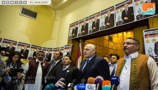 جانب من مؤتمر المرشح الرئاسي موسى مصطفى موسى