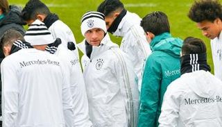 توماس مولر مع نجوم ألمانيا