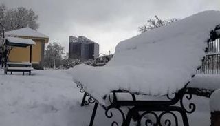 الثلوج في ربيع الجزائر