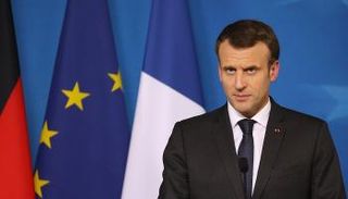 الرئيس الفرنسي إيمانويل ماكرون