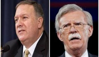 جون بولتون ومايك بومبيو