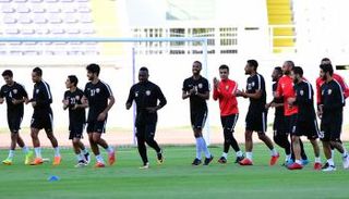 تدريبات العين استعدادا لمواجهة الهلال