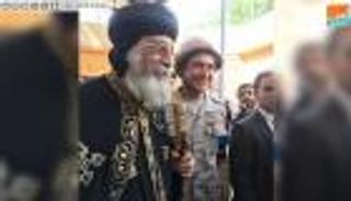 انتخابات الرئاسة المصرية.. البابا تواضروس يدلي بصوته 