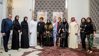 منى المنصوري في أسبوع الموضة الباريسي بدبي