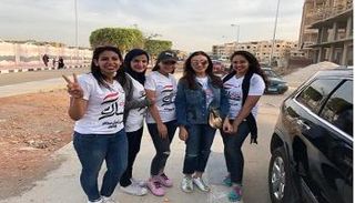 أنغام تشارك في الانتخابات المصرية