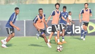 تدريبات الأبيض الأولمبي 