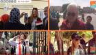 نجوم الفن المصري يحتفلون بانتخابات الرئاسة