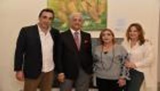 بالصور.. البيئة اللبنانية والاغتراب في معرض فن تشكيلي لبناني