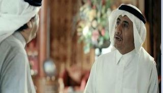 مشهد من مسلسل العاصوف السعودي