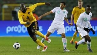 بلجيكا تهزم السعودية برباعية