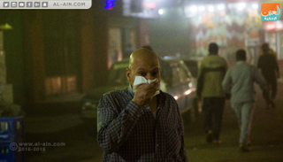 عاصفة ترابية شديدة تضرب محافظات مصر 