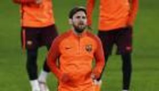 ميسي يتدرب بشكل جزئي مع برشلونة