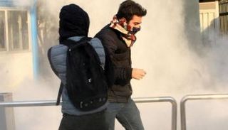 الاحتجاجات الشعبية الإيرانية يناير الماضي (أرشيف)