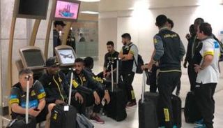 بعثة فريق الاتحاد في مطار جدة