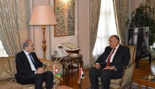 شكري والصفدي في القاهرة