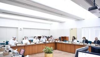 جانب من اجتماع لجنة الشؤون المالية والاقتصادية البرلمانية الكويتية