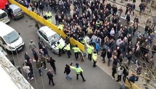 صدامات جماهير تشيلسي وتوتنهام