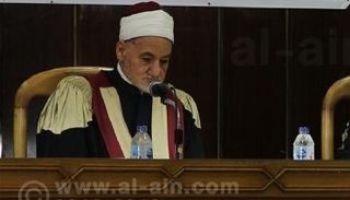 رئيس مجمع اللغة العربية خلال المؤتمر