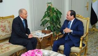 الرئيس السيسي والأمين العام لجامعة الدول العربية