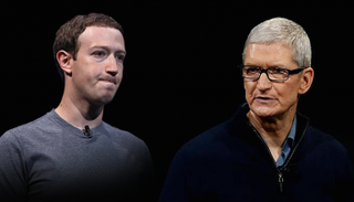 تيم كوك ومارك زوكربيرج - أرشيفية