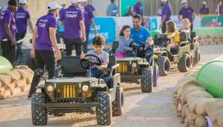 من فعاليات مهرجان "أم الإمارات"