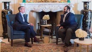 الأمير محمد بن سلمان بن عبد العزيز وعمدة لوس أنجلوس