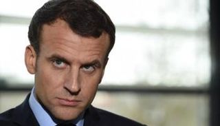  الرئيس الفرنسي إيمانويل ماكرون
