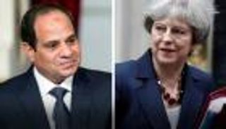 ماي تهنئ السيسي: نتطلع لتطوير العلاقات 