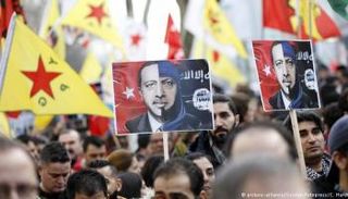 مظاهرات ضد الاحتلال التركي لعفرين