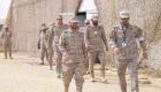 رئيس أركان الجيش السعودي يتفقد"درع الخليج المشترك 1"