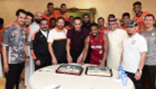 إدارة الشباب السعودي تودع محمد بن يطو 